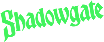 Shadowgate logo for NES